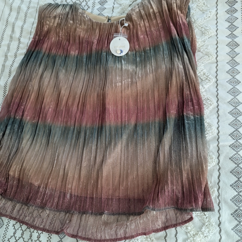 NWT Pastel Shimmer Top